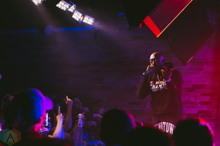 TORONTO, ON - NOVEMBER 19: Freddie Gibbs performs at the Velvet Underground in Toronto on November 19, 2018. (Photo: Josh Moody/Aesthetic Magazine)