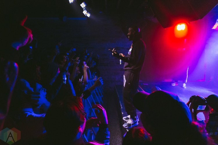 TORONTO, ON - NOVEMBER 19: Freddie Gibbs performs at the Velvet Underground in Toronto on November 19, 2018. (Photo: Josh Moody/Aesthetic Magazine)