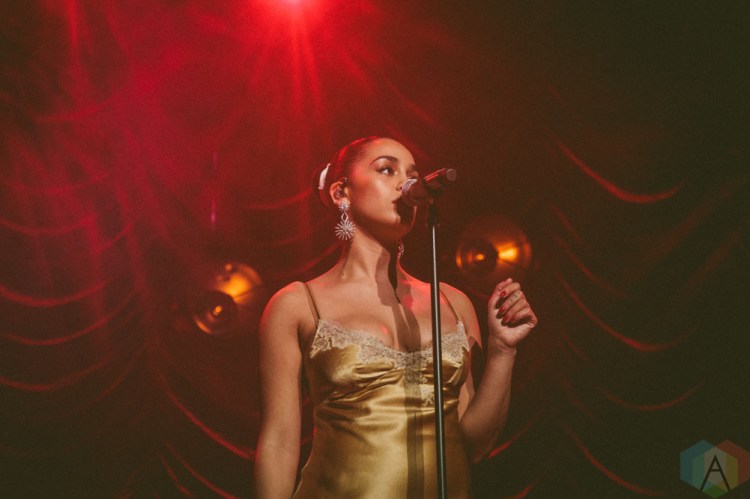 VANCOUVER, BC - NOVEMBER 20: Jorja Smith performs at Orpheum Theatre in Vancouver on November 20, 2018. (Photo: Danica Bansie/Aesthetic Magazine)