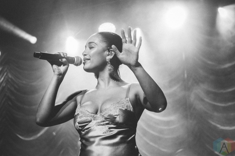 VANCOUVER, BC - NOVEMBER 20: Jorja Smith performs at Orpheum Theatre in Vancouver on November 20, 2018. (Photo: Danica Bansie/Aesthetic Magazine)