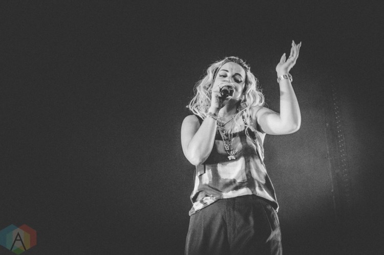 VANCOUVER, BC - NOVEMBER 09: Lilly Allen performs at Vogue Theatre in Vancouver on November 09, 2018. (Photo: Danica Bansie/Aesthetic Magazine)