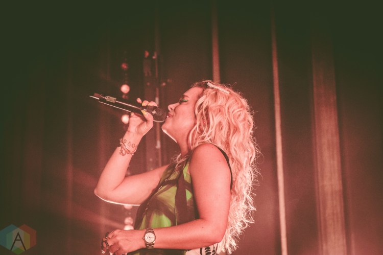 VANCOUVER, BC - NOVEMBER 09: Lilly Allen performs at Vogue Theatre in Vancouver on November 09, 2018. (Photo: Danica Bansie/Aesthetic Magazine)