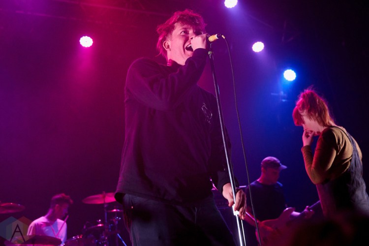 TORONTO, ON - NOVEMBER 11: Los Campesinos performs at The Opera House in Toronto on November 11, 2018. (Photo: Morgan Harris/Aesthetic Magazine)