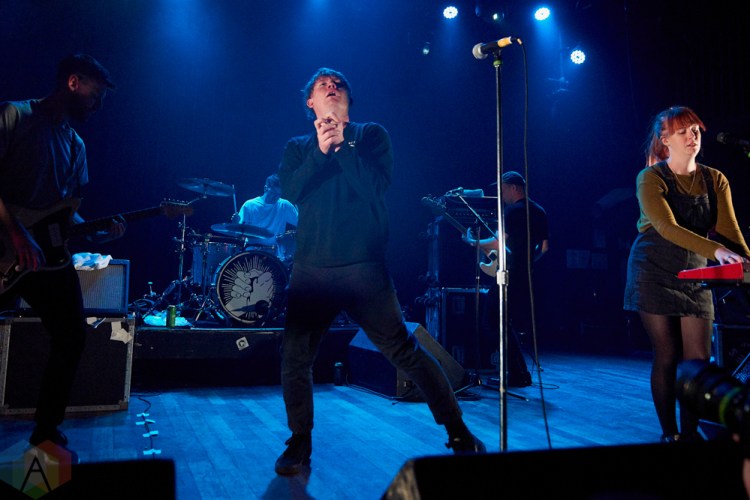 TORONTO, ON - NOVEMBER 11: Los Campesinos performs at The Opera House in Toronto on November 11, 2018. (Photo: Morgan Harris/Aesthetic Magazine)