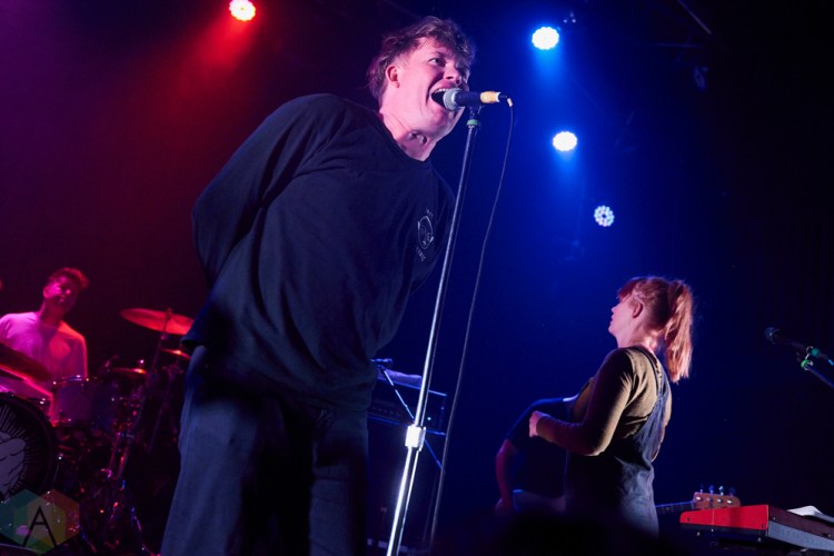 TORONTO, ON - NOVEMBER 11: Los Campesinos performs at The Opera House in Toronto on November 11, 2018. (Photo: Morgan Harris/Aesthetic Magazine)