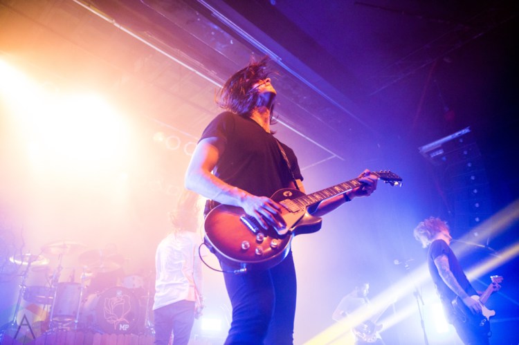 TORONTO, ONTARIO - NOVEMBER 07: Mayday Parade performs at Phoenix Concert Theatre in Toronto on November 07, 2018. (Photo: Brandon Newfield/Aesthetic Magazine)