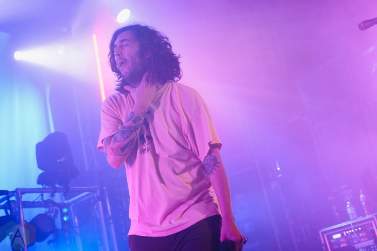 TORONTO, ON - NOVEMBER 20: Real Friends performs at The Mod Club in Toronto on November 20, 2018. (Photo: Morgan Harris/Aesthetic Magazine)