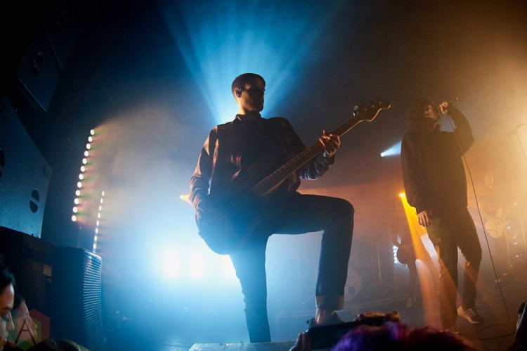 TORONTO, ON - NOVEMBER 20: Real Friends performs at The Mod Club in Toronto on November 20, 2018. (Photo: Morgan Harris/Aesthetic Magazine)