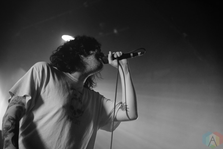 TORONTO, ON - NOVEMBER 20: Real Friends performs at The Mod Club in Toronto on November 20, 2018. (Photo: Morgan Harris/Aesthetic Magazine)