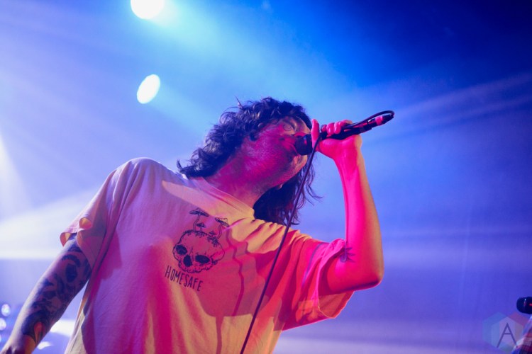 TORONTO, ON - NOVEMBER 20: Real Friends performs at The Mod Club in Toronto on November 20, 2018. (Photo: Morgan Harris/Aesthetic Magazine)