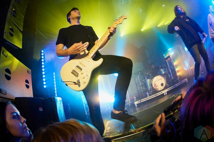 TORONTO, ON - NOVEMBER 20: Real Friends performs at The Mod Club in Toronto on November 20, 2018. (Photo: Morgan Harris/Aesthetic Magazine)