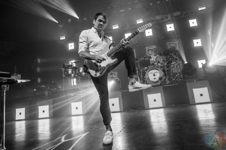 TORONTO, ON - NOVEMBER 09: St. Lucia performs at Danforth Music Hall in Toronto on November 09, 2018. (Photo: Joanna Glezakos/Aesthetic Magazine)