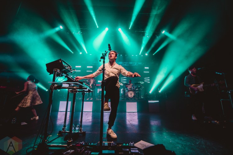 TORONTO, ON - NOVEMBER 09: St. Lucia performs at Danforth Music Hall in Toronto on November 09, 2018. (Photo: Joanna Glezakos/Aesthetic Magazine)