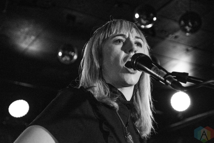 TORONTO, ON - NOVEMBER 04: The Joy Formidable performs at Horseshoe Tavern in Toronto on November 04, 2018. (Photo: Morgan Hotston/Aesthetic Magazine)