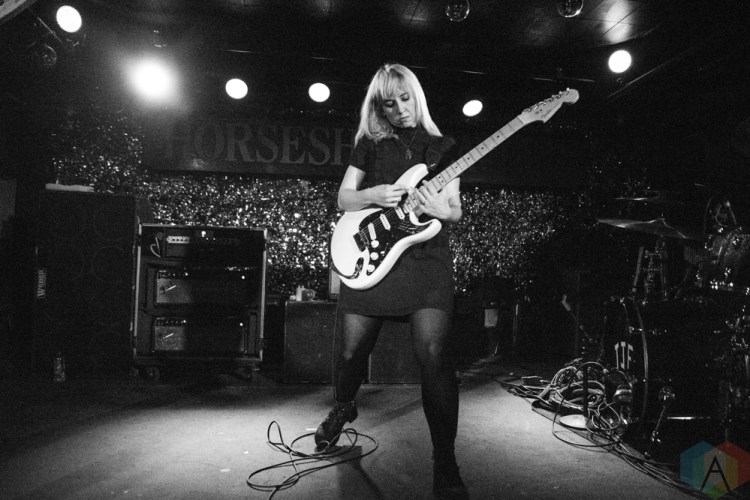 TORONTO, ON - NOVEMBER 04: The Joy Formidable performs at Horseshoe Tavern in Toronto on November 04, 2018. (Photo: Morgan Hotston/Aesthetic Magazine)