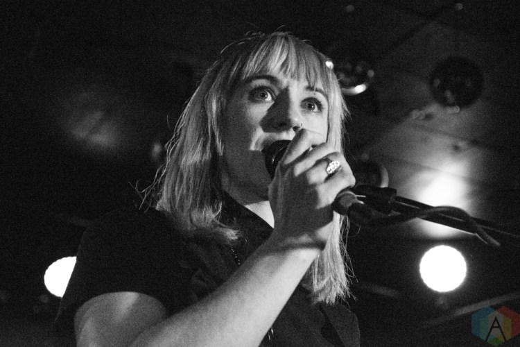 TORONTO, ON - NOVEMBER 04: The Joy Formidable performs at Horseshoe Tavern in Toronto on November 04, 2018. (Photo: Morgan Hotston/Aesthetic Magazine)