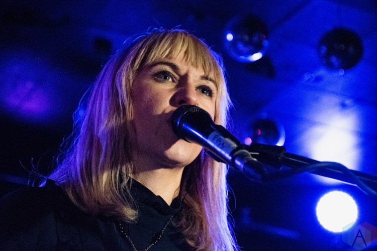 TORONTO, ON - NOVEMBER 04: The Joy Formidable performs at Horseshoe Tavern in Toronto on November 04, 2018. (Photo: Morgan Hotston/Aesthetic Magazine)