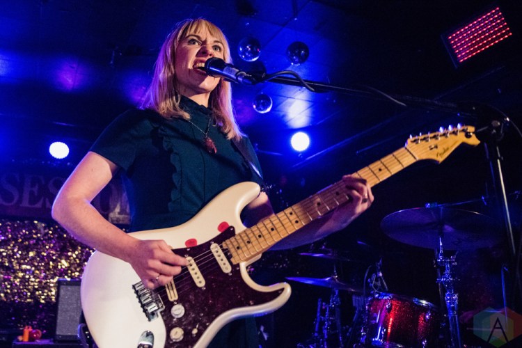 TORONTO, ON - NOVEMBER 04: The Joy Formidable performs at Horseshoe Tavern in Toronto on November 04, 2018. (Photo: Morgan Hotston/Aesthetic Magazine)