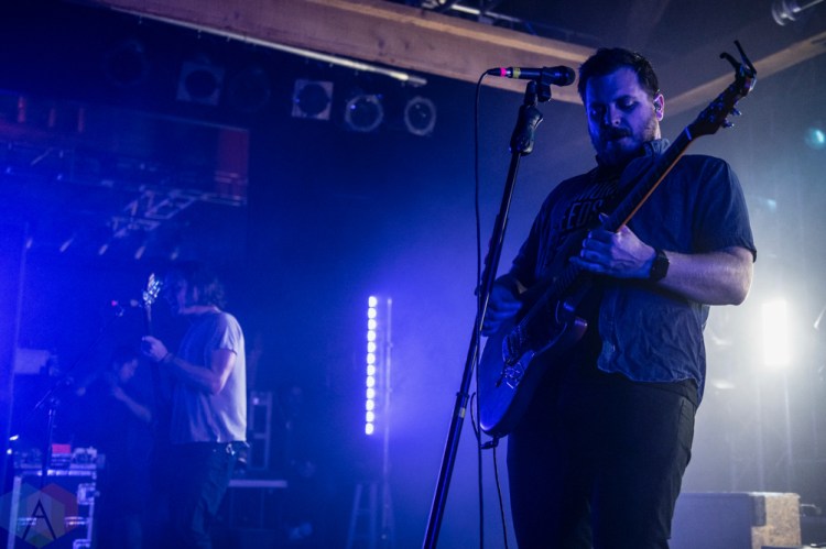 SEATTLE, WA - NOVEMBER 04: Thrice performs at Showbox SODO in Seattle on November 04, 2018. (Photo: Kevin Tosh/Aesthetic Magazine)