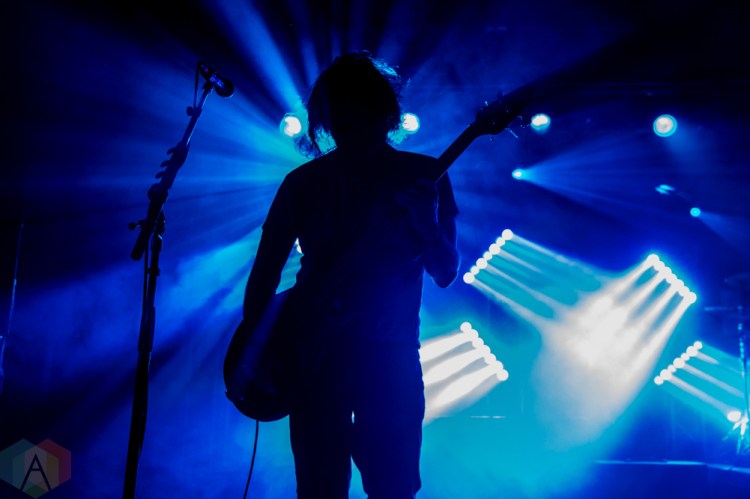 SEATTLE, WA - NOVEMBER 04: Thrice performs at Showbox SODO in Seattle on November 04, 2018. (Photo: Kevin Tosh/Aesthetic Magazine)