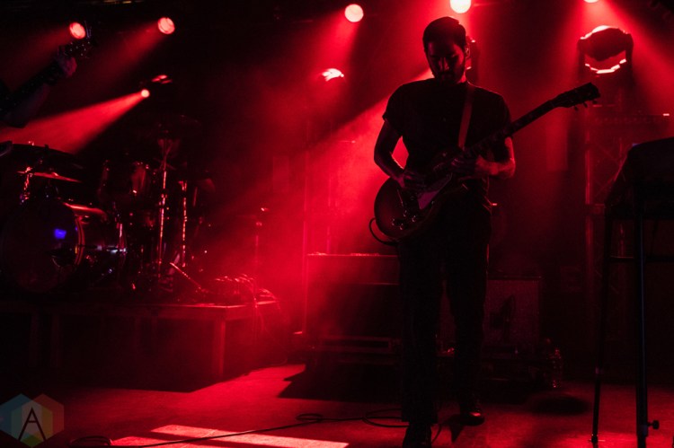 SEATTLE, WA - NOVEMBER 04: Thrice performs at Showbox SODO in Seattle on November 04, 2018. (Photo: Kevin Tosh/Aesthetic Magazine)