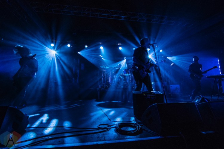 SEATTLE, WA - NOVEMBER 04: Thrice performs at Showbox SODO in Seattle on November 04, 2018. (Photo: Kevin Tosh/Aesthetic Magazine)