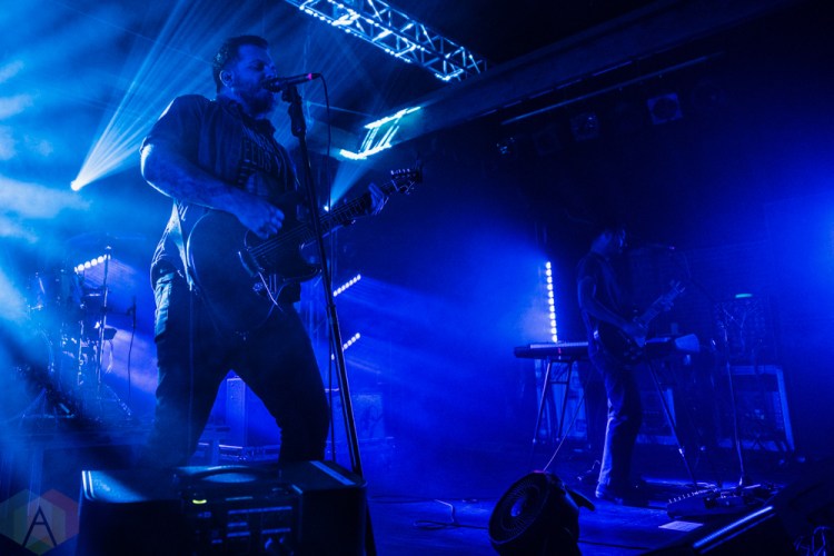 SEATTLE, WA - NOVEMBER 04: Thrice performs at Showbox SODO in Seattle on November 04, 2018. (Photo: Kevin Tosh/Aesthetic Magazine)