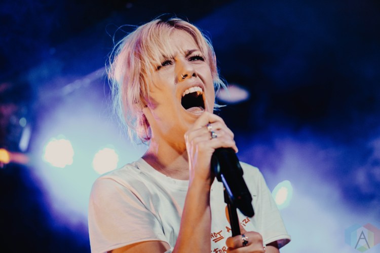 MANCHESTER, UK - NOVEMBER 13: Tonight Alive performs at Manchester Club Academy in Manchester, UK on November 13, 2018. (Photo: Harris Tomlinson-Spence/Aesthetic Magazine)