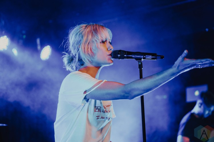 MANCHESTER, UK - NOVEMBER 13: Tonight Alive performs at Manchester Club Academy in Manchester, UK on November 13, 2018. (Photo: Harris Tomlinson-Spence/Aesthetic Magazine)