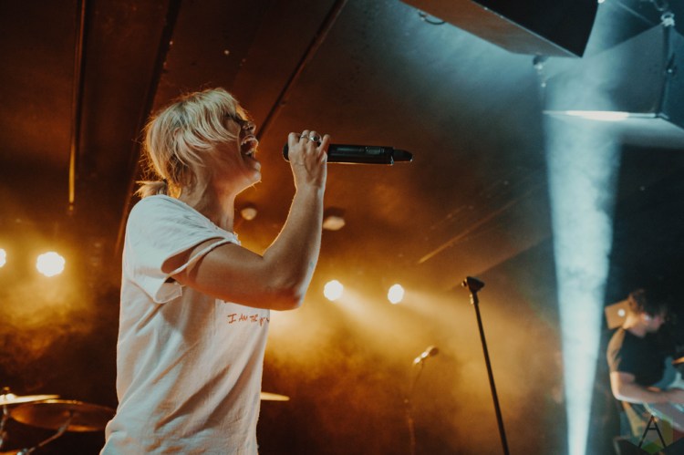 MANCHESTER, UK - NOVEMBER 13: Tonight Alive performs at Manchester Club Academy in Manchester, UK on November 13, 2018. (Photo: Harris Tomlinson-Spence/Aesthetic Magazine)