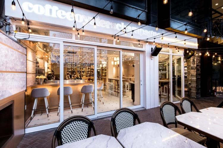 Coffee Oysters Champagne