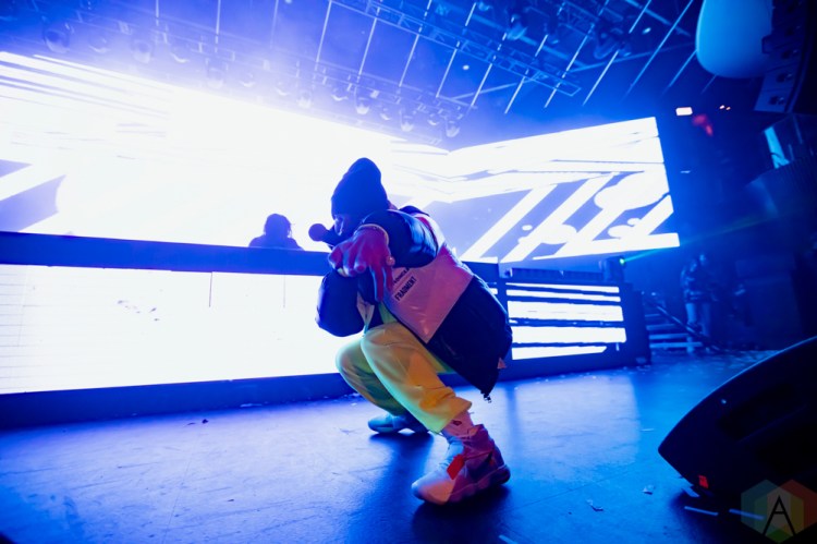 TORONTO, ON - DECEMBER 16: DVBBS performs at Rebel in Toronto on December 16, 2018. (Photo: Michael Hurcomb/Aesthetic Magazine)