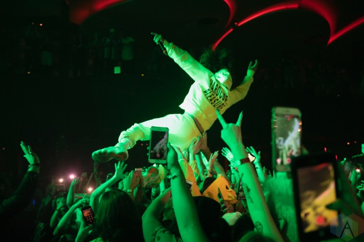 TORONTO, ON - DECEMBER 16: DVBBS performs at Rebel in Toronto on December 16, 2018. (Photo: Michael Hurcomb/Aesthetic Magazine)