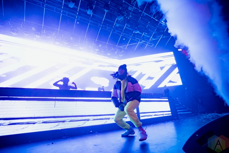TORONTO, ON - DECEMBER 16: DVBBS performs at Rebel in Toronto on December 16, 2018. (Photo: Michael Hurcomb/Aesthetic Magazine)