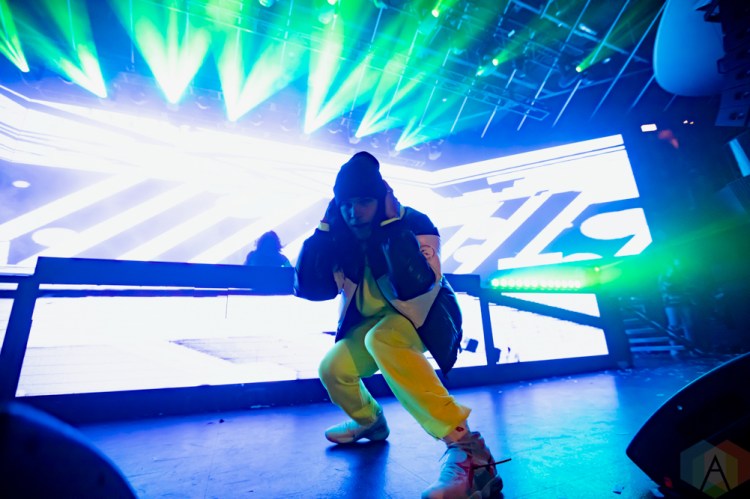 TORONTO, ON - DECEMBER 16: DVBBS performs at Rebel in Toronto on December 16, 2018. (Photo: Michael Hurcomb/Aesthetic Magazine)