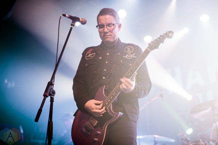 TORONTO, ON - DECEMBER 15: Hawthorne Heights performs at The Opera House in Toronto on December 15, 2018. (Photo: Joanna Glezakos/Aesthetic Magazine)
