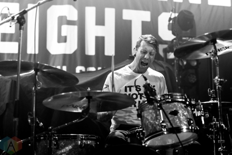 TORONTO, ON - DECEMBER 15: Hawthorne Heights performs at The Opera House in Toronto on December 15, 2018. (Photo: Joanna Glezakos/Aesthetic Magazine)