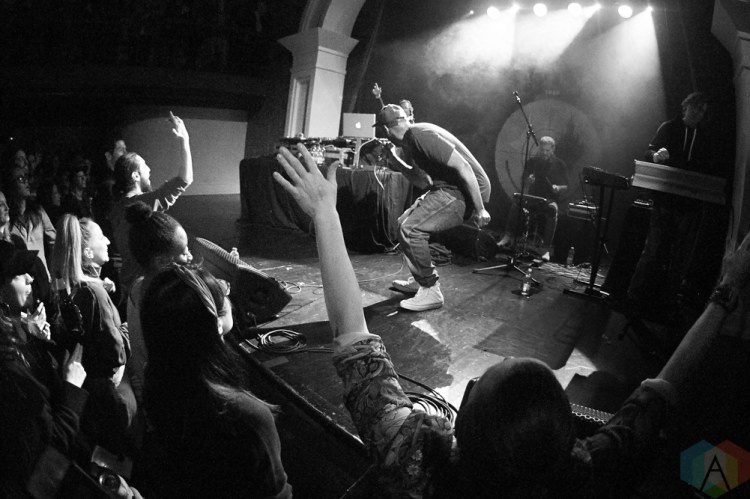 TORONTO, ON - DECEMBER 14: Shad performs at The Great Hall in Toronto on December 14, 2018. (Photo: Morgan Harris/Aesthetic Magazine)