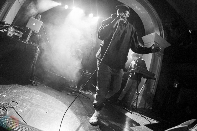 TORONTO, ON - DECEMBER 14: Shad performs at The Great Hall in Toronto on December 14, 2018. (Photo: Morgan Harris/Aesthetic Magazine)