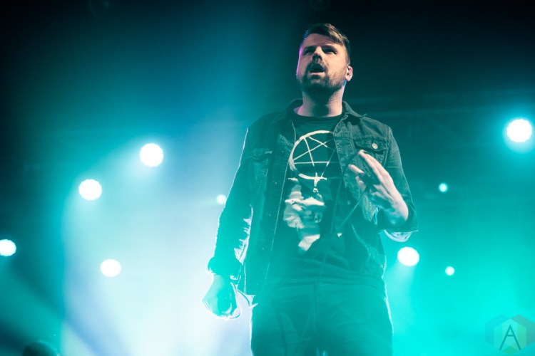 TORONTO, ON - DECEMBER 15: Silverstein performs at The Opera House in Toronto on December 15, 2018. (Photo: Joanna Glezakos/Aesthetic Magazine)