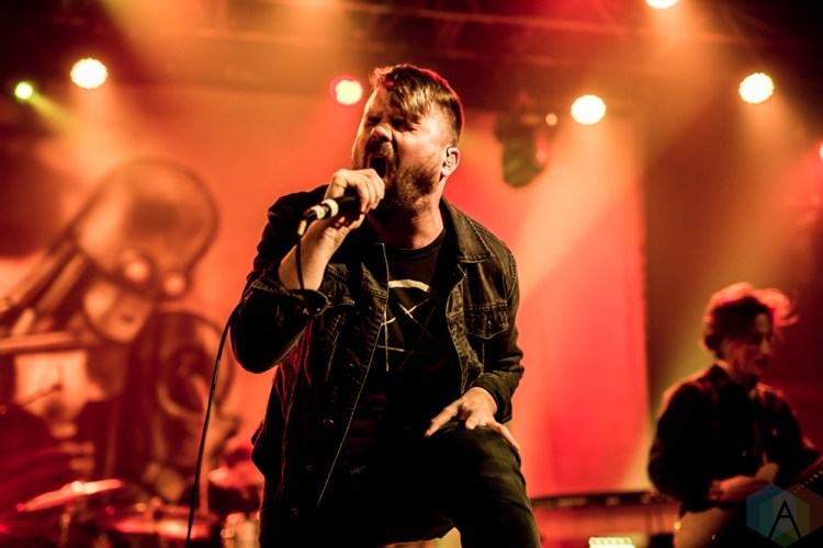 TORONTO, ON - DECEMBER 15: Silverstein performs at The Opera House in Toronto on December 15, 2018. (Photo: Joanna Glezakos/Aesthetic Magazine)