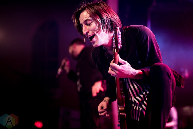 TORONTO, ON - DECEMBER 15: Silverstein performs at The Opera House in Toronto on December 15, 2018. (Photo: Joanna Glezakos/Aesthetic Magazine)