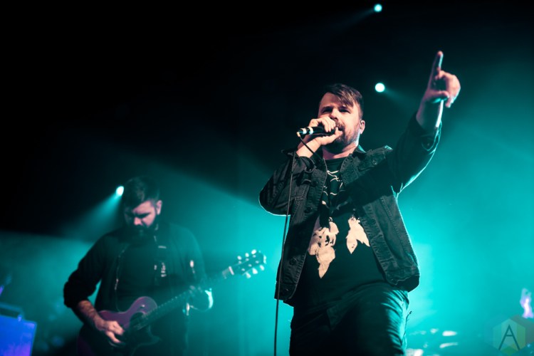 TORONTO, ON - DECEMBER 15: Silverstein performs at The Opera House in Toronto on December 15, 2018. (Photo: Joanna Glezakos/Aesthetic Magazine)