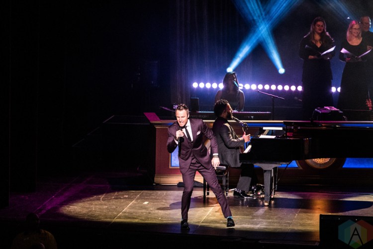 TORONTO, ON - DECEMBER 17: The Tenors performs at Sony Centre in Toronto on December 17, 2018. (Photo: Jaime Espinoza/Aesthetic Magazine)