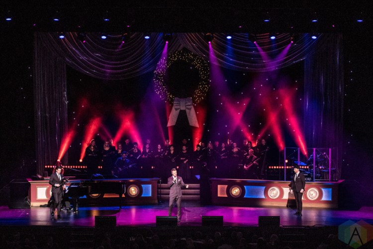 TORONTO, ON - DECEMBER 17: The Tenors performs at Sony Centre in Toronto on December 17, 2018. (Photo: Jaime Espinoza/Aesthetic Magazine)