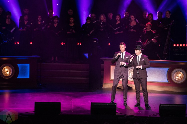 TORONTO, ON - DECEMBER 17: The Tenors performs at Sony Centre in Toronto on December 17, 2018. (Photo: Jaime Espinoza/Aesthetic Magazine)