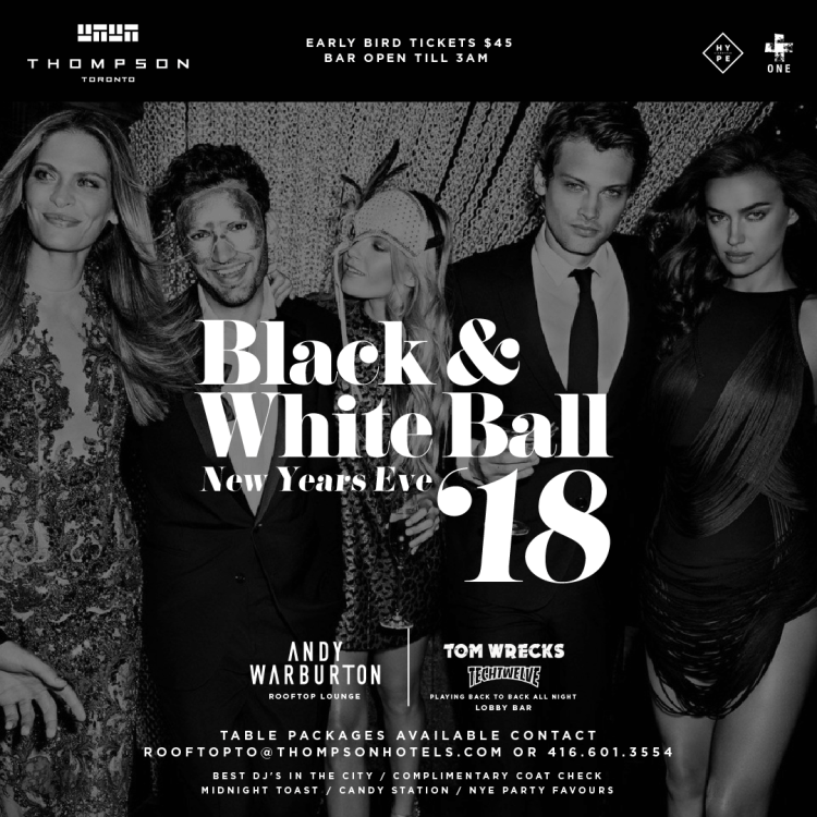 Thompson Toronto NYE 2019