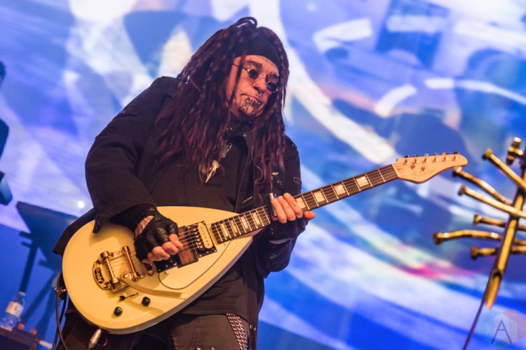 TORONTO, ON - DECEMBER 02: Ministry performs at Rebel in Toronto on December 02, 2018. (Photo: Tyler Roberts/Aesthetic Magazine)