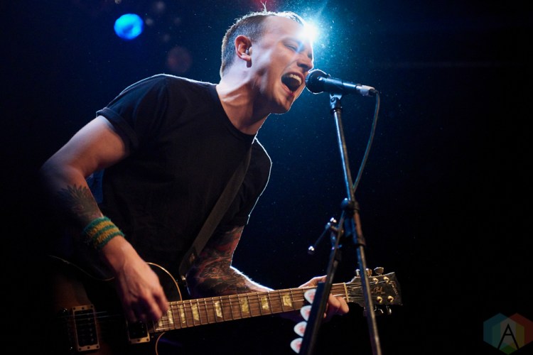 TORONTO, ON - DECEMBER 06: The Flatliners performs at Phoenix Concert Theatre in Toronto on December 06, 2018. (Photo: Morgan Harris/Aesthetic Magazine)