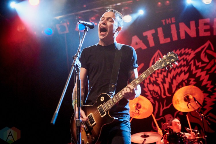 TORONTO, ON - DECEMBER 06: The Flatliners performs at Phoenix Concert Theatre in Toronto on December 06, 2018. (Photo: Morgan Harris/Aesthetic Magazine)